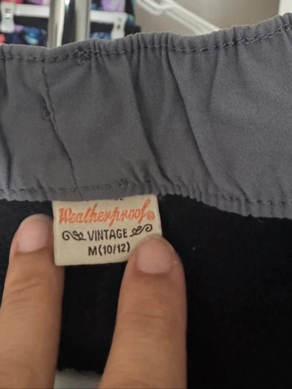 Weatherproof Vintage Boys Fleece Lined Pants M (10/12) Gray (R-012)